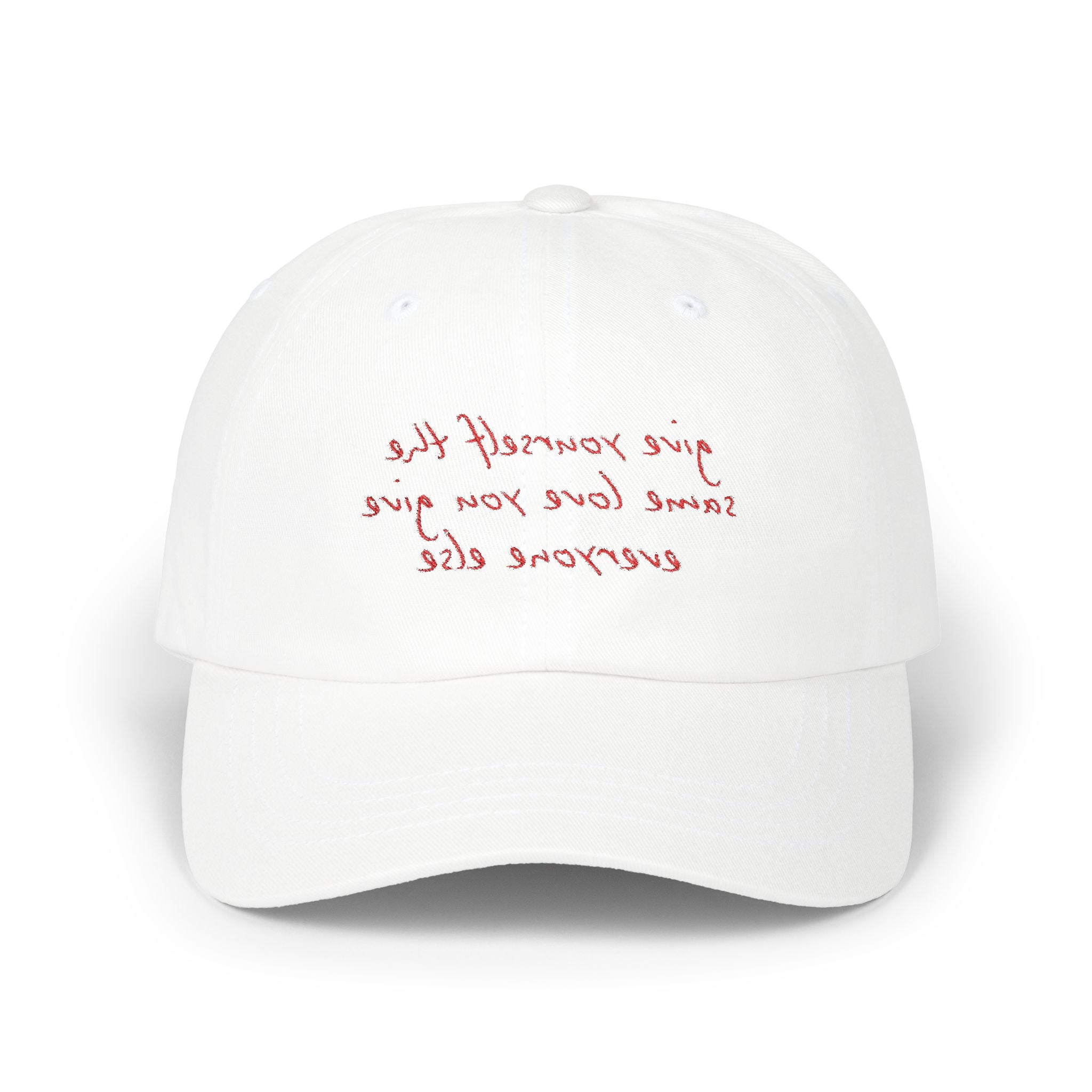 Valentines Hat - "Give yourself the same love you give everyone else"