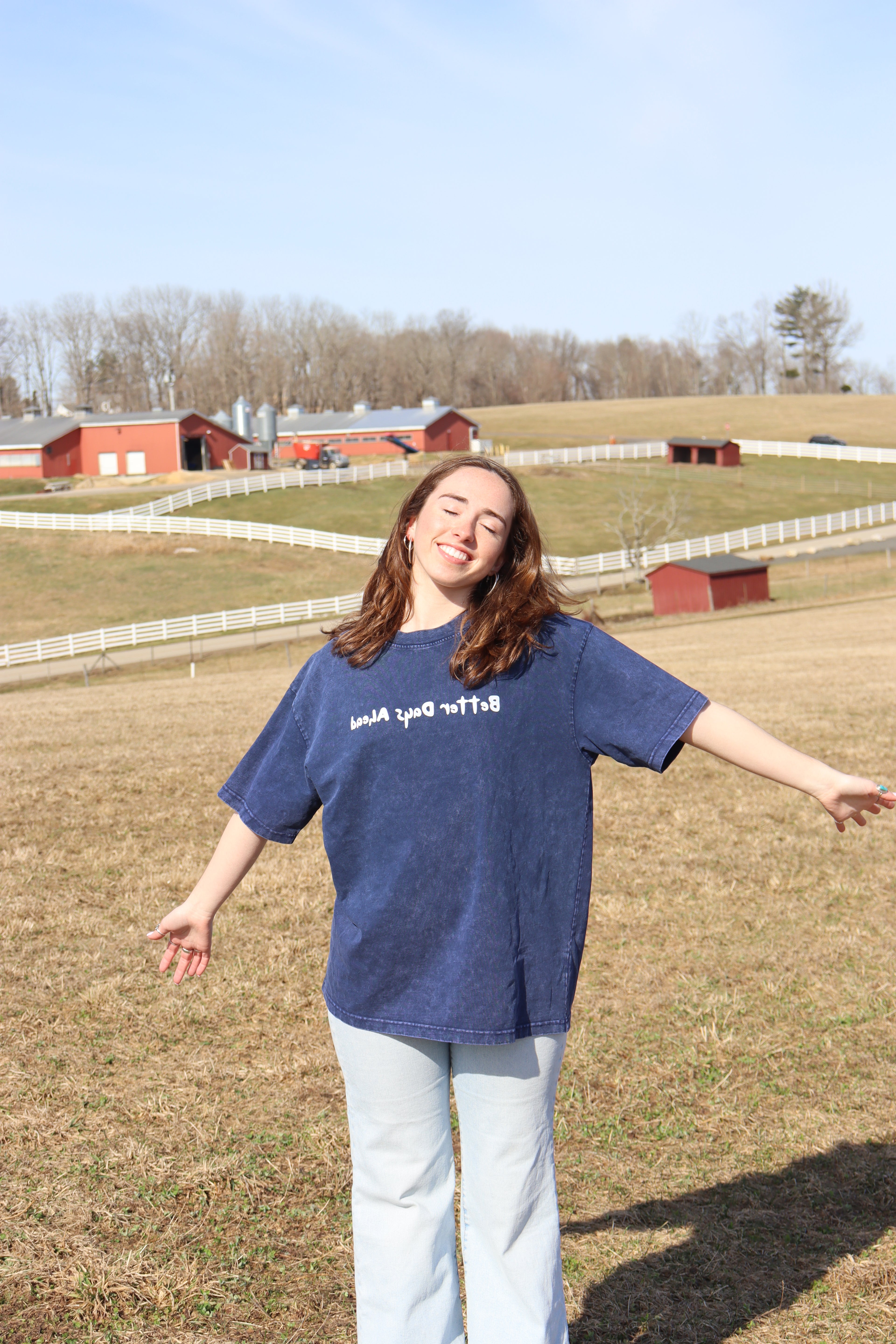 Washed "Better Days Ahead" T-Shirt