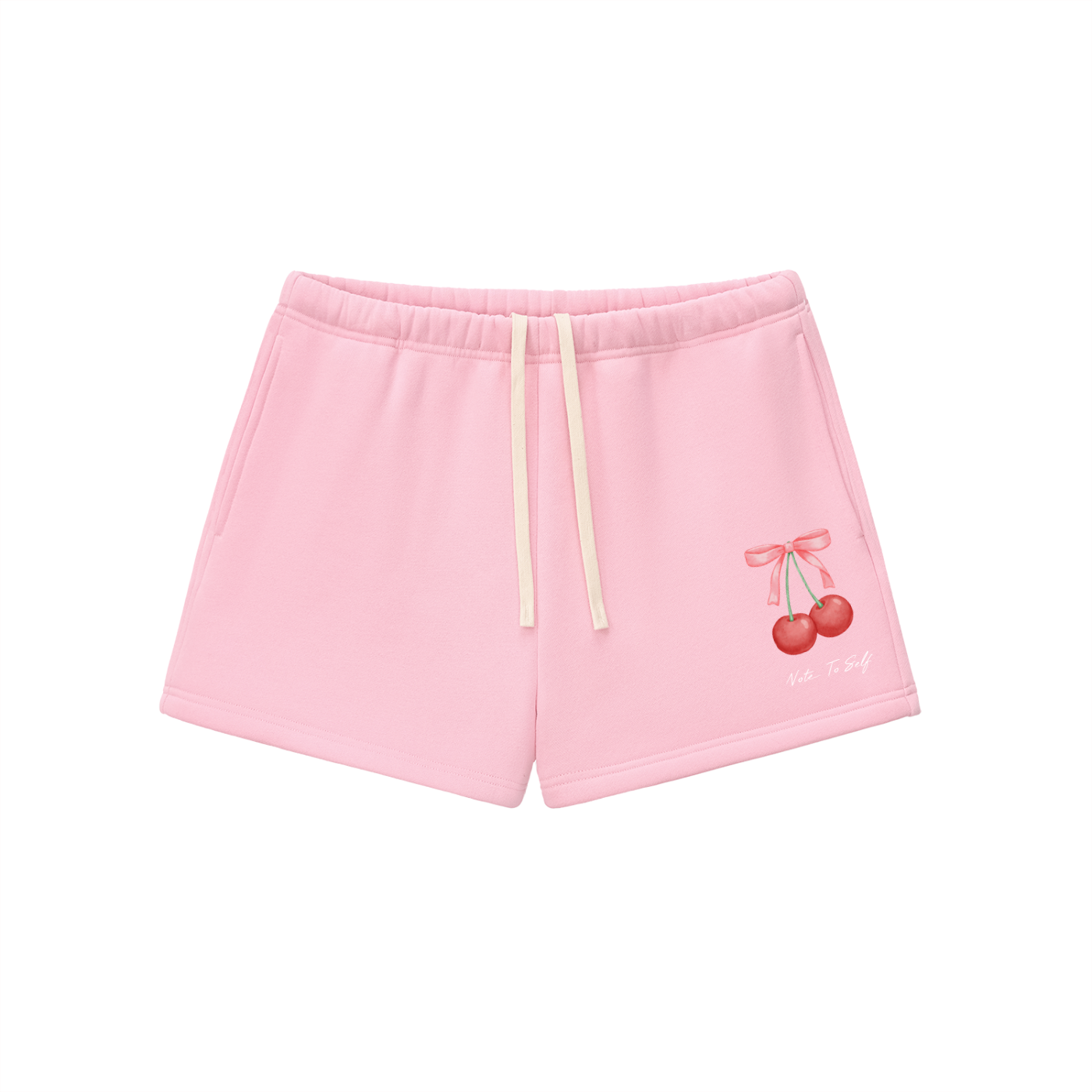 Pink Cotton Cherry Shorts